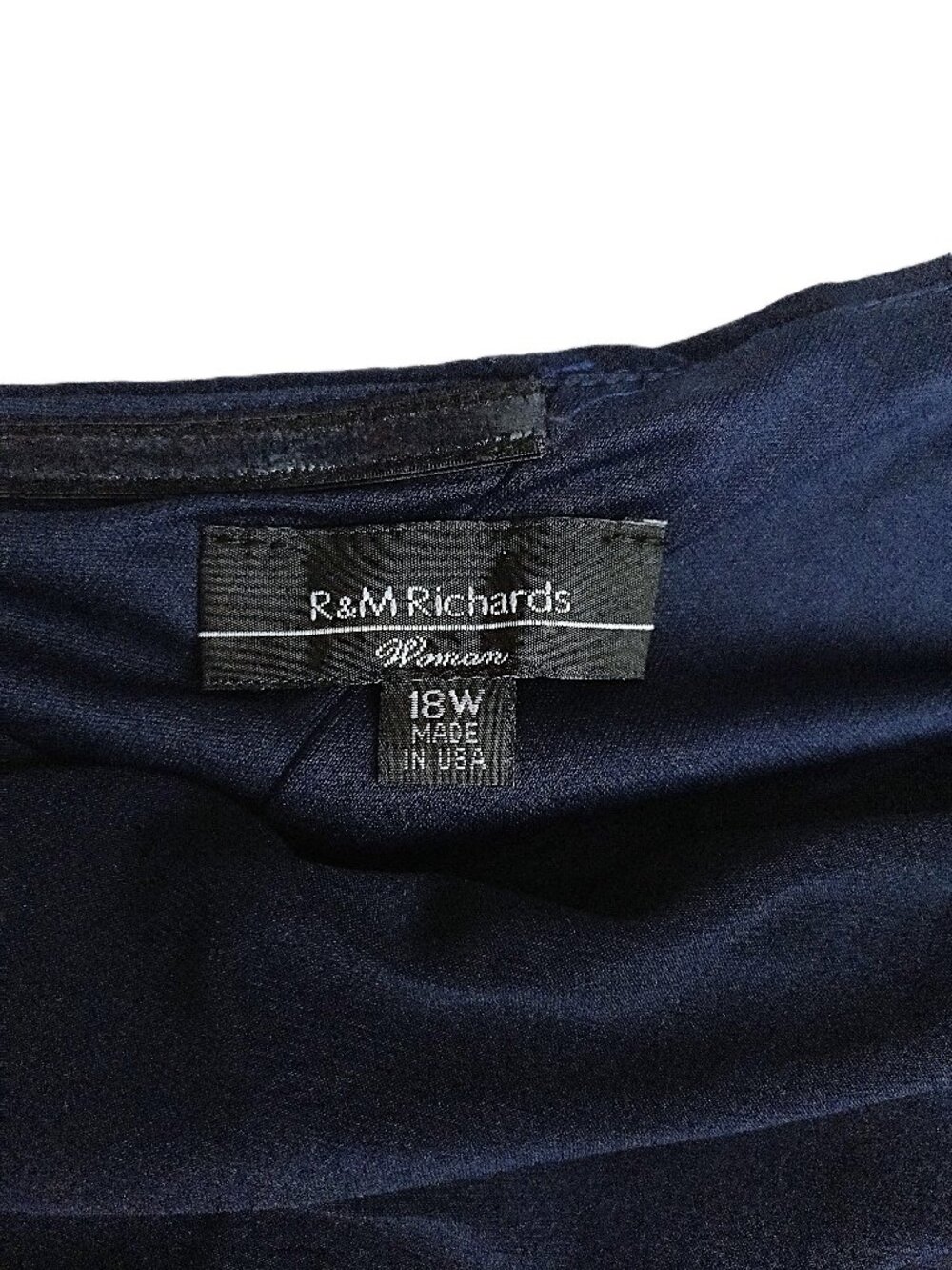R & M RICHARDS One-Shoulder Embellished Dress. Plus Size 18W - Picture 6 of 9
